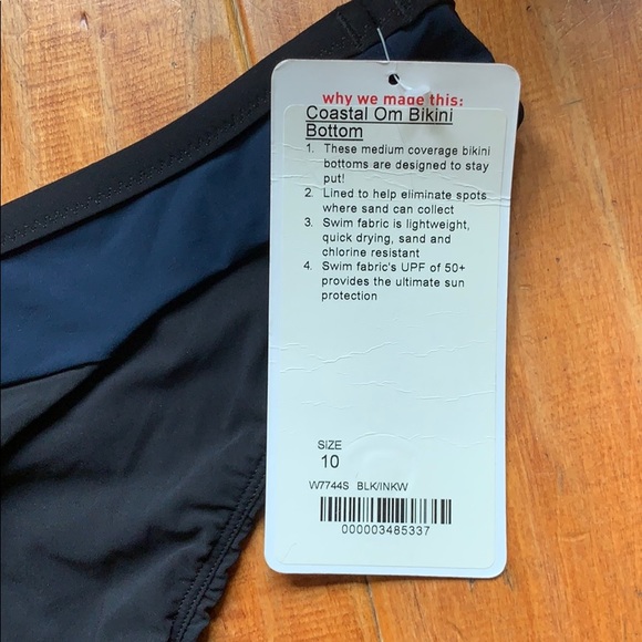 Lululemon Coastal OM Bikini NWT SIZE 10 - Picture 2 of 7